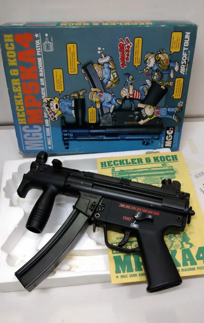MGC H&K・MP5K A4 電動フルオート エアソフトガン 18歳以上 MGC H&amp