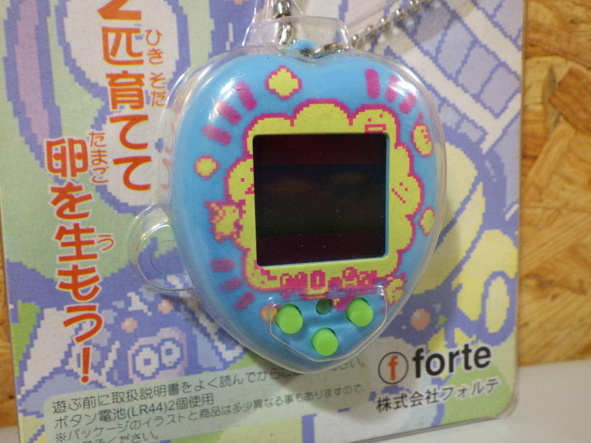 謎の生物 #なんじゃもんじゃ #ブルー #育成ゲーム #たまごっち系 #携帯
