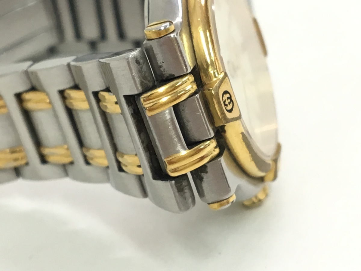 GUCCI デイト 腕時計 9000M ボーイズ 9000L コンビ 稼働 - by デイトの
