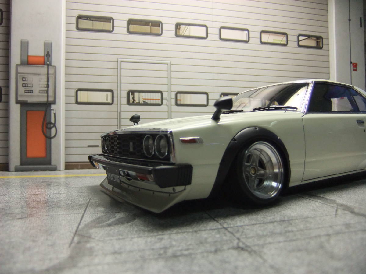 1:18 深リム アルミ製削り出し ミニカー用 カスタムホイール 13