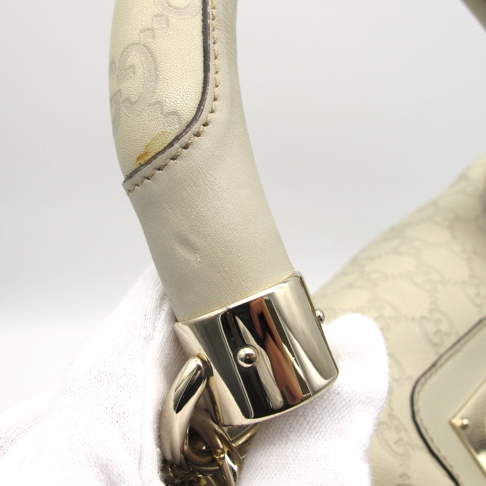 1円～ GUCCI(グッチ)インディ バンブー 2WAY ショルダーバッグ 177139 