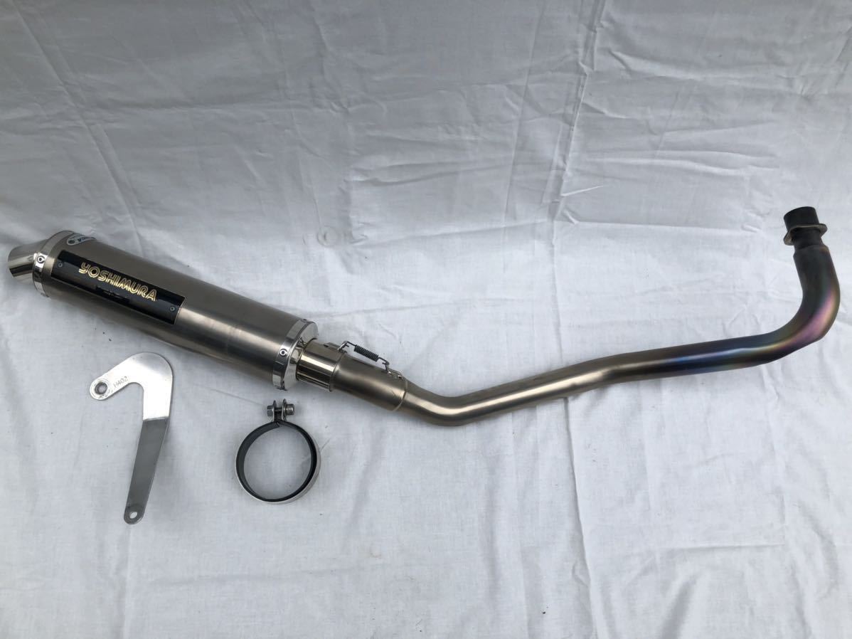 モンキー ヨシムラ ブラックサイクロン マフラー カーボン Z50J AB27