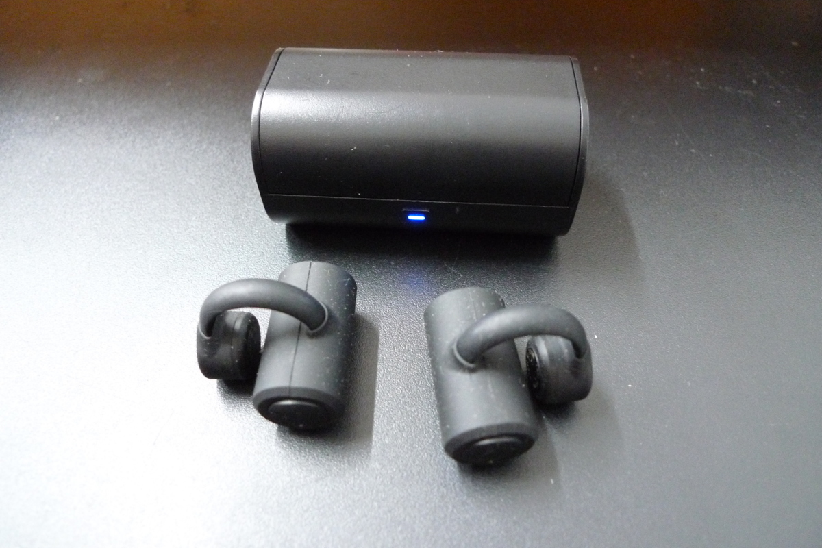 現状品 Boco PEACE TW-1 ワイヤレス骨伝導イヤホン