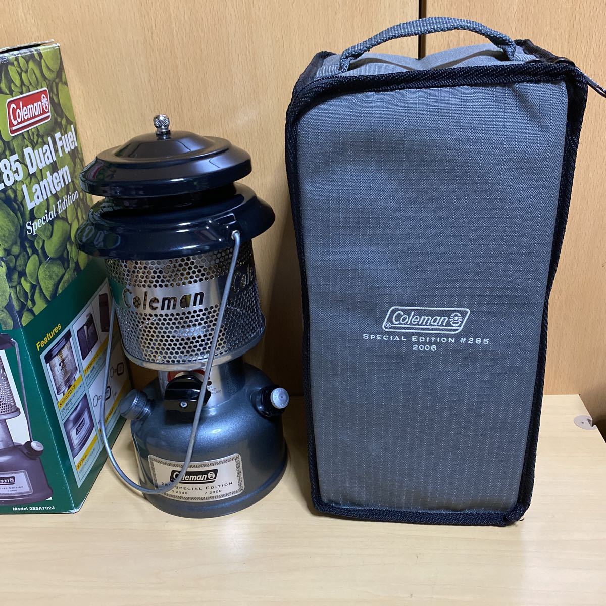 美品 Coleman ランタン コールマン カエル おまけ付き ケース 蛙色