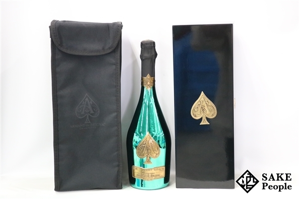 □注目! アルマン・ド・ブリニャック マスターズ・エディション グリーン 2018 750ml 12.5％ 箱 袋付き シャンパン