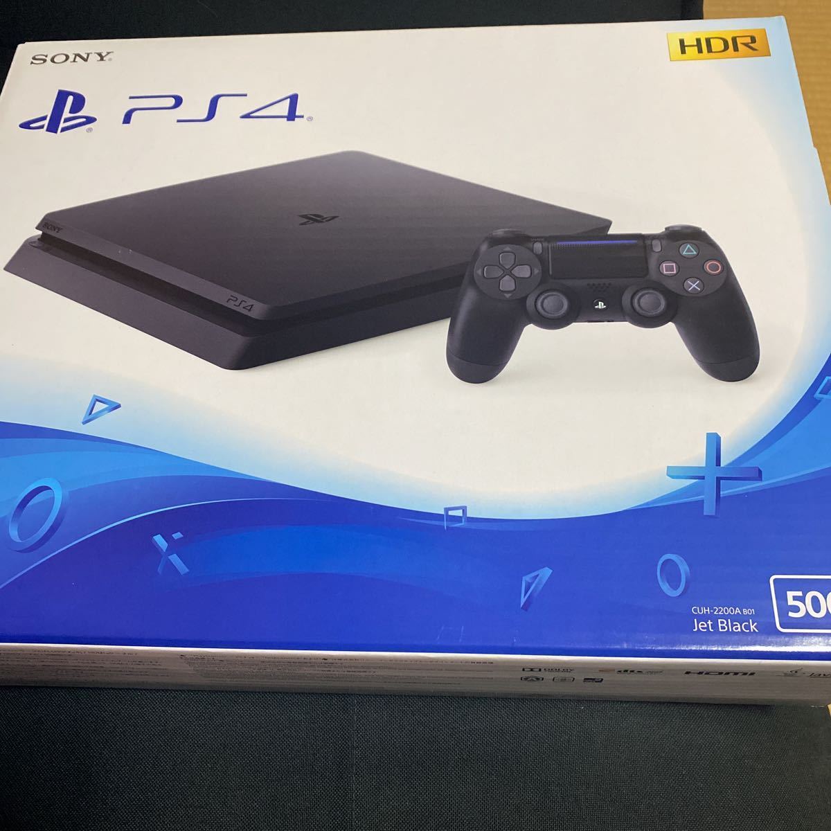 PS4本体 500GB CUH-2200A B01☆美品☆ファークライ5付き☆イヤホン付き☆縦置きスタンド付き☆