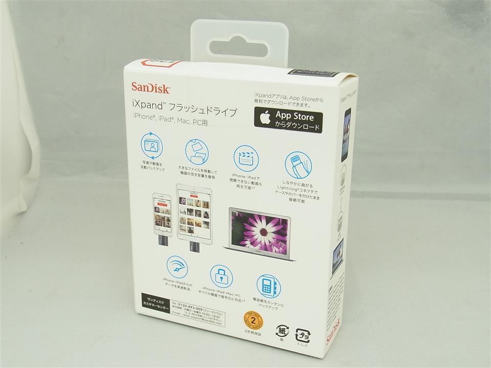 じゃんぱら大阪本店】SanDisk iXpand フラッシュドライブ 128GB SDIX