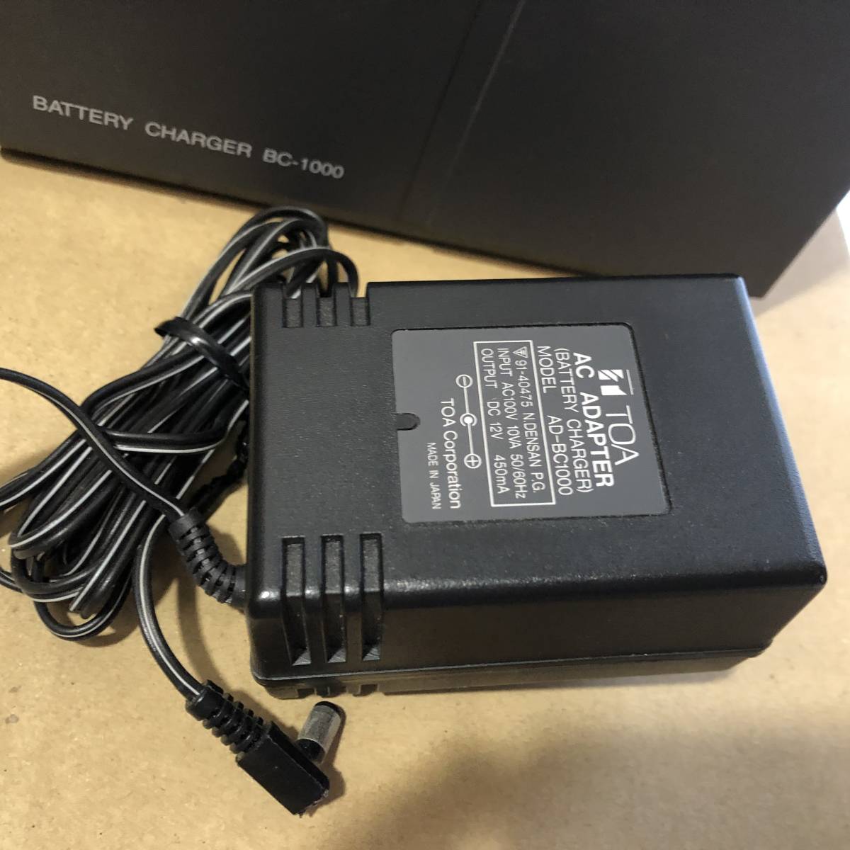 最安値，本物保証 TOA ワイヤレスマイク充電器 BC-1000 5台セット