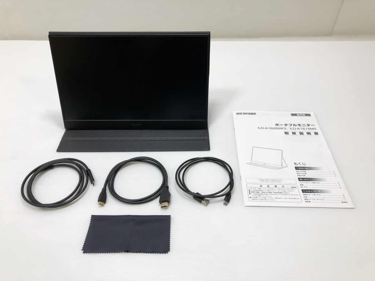 YI キ8-239 ASUS MB169B+ モバイルモニター モバイルディスプレイ 薄さ