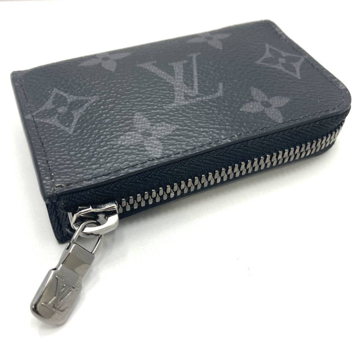 美品 ルイヴィトン LOUIS VUITTON モノグラム エクリプス コインケース 