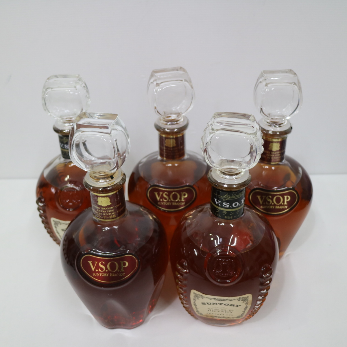 古酒 Suntory V.S.O.P ブランデー 5本セット未開詮 ファクトリーダイレクト