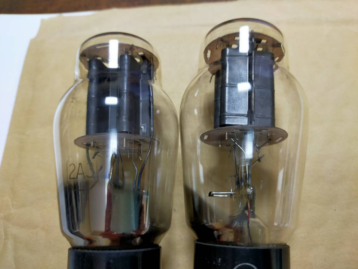 ●Marconi 2A3 真空管 2本セット／中古・測定値記載あり ○Marconi 2A3 真空管 2本セット／中古・測定値記載あり レア物 新品