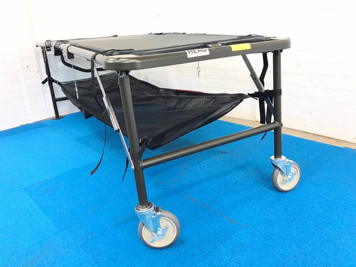美品米軍 ミリタリー ストレッチャー 担架 アウトドア 簡易ベッド