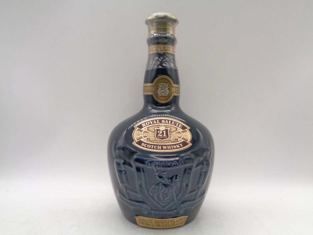 Royal Salute 0 Chivas Whisky Old Year - Scotch Flagon | Regal The 