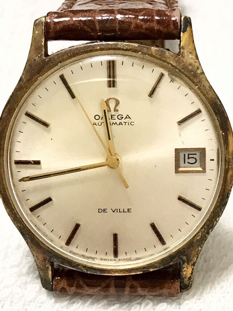不動日】アンティーク OMEGA DE VILLE AUTOMATIC OMEGA DE オメガ 