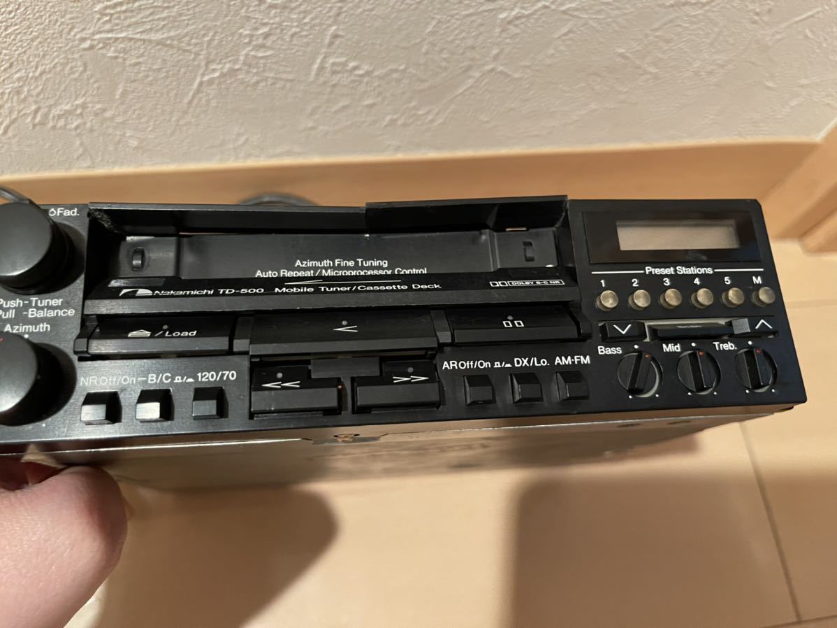 Nakamichi ナカミチ TD-500 ジャンク品 カセットデッキ テープデッキ