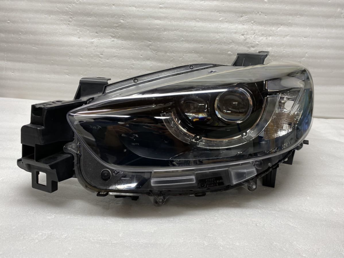 S18 ② CX-5 KE 前期 純正 左 ヘッドライト LED STANLEY W2857 刻印タ