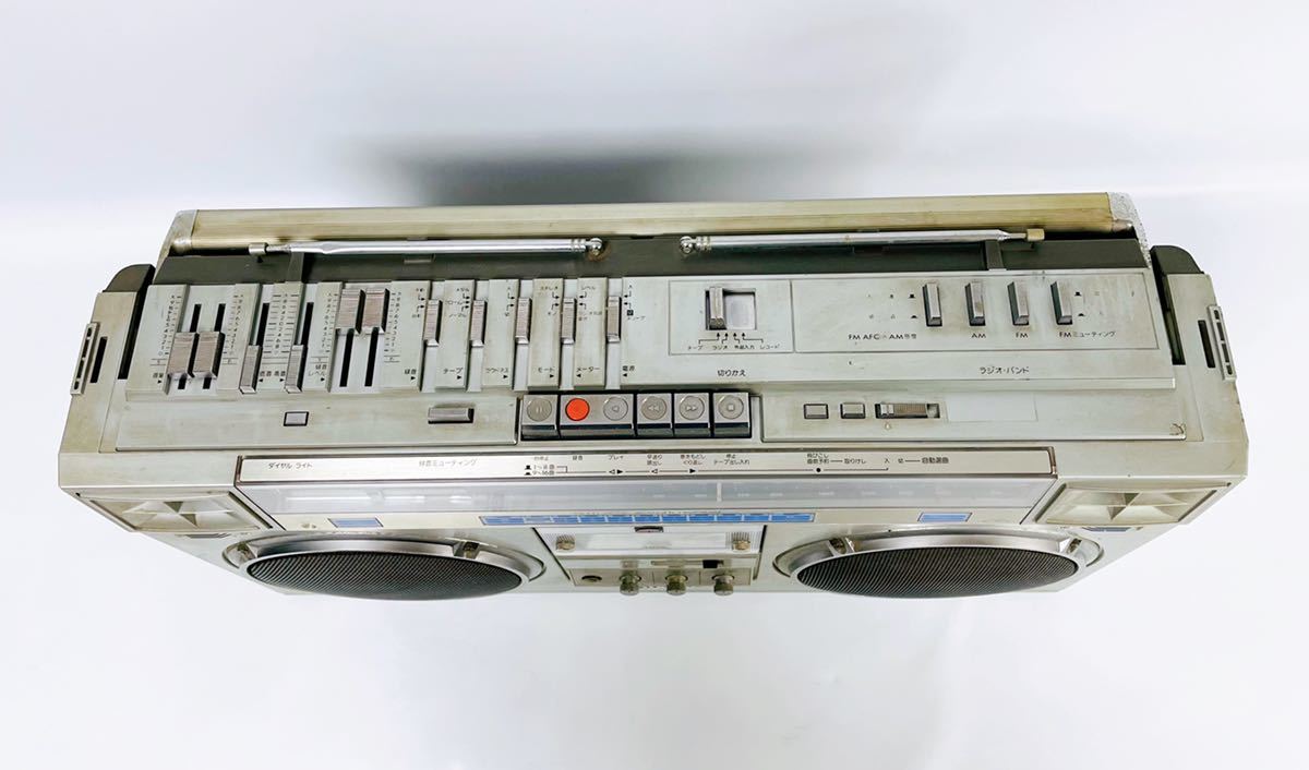 レトロ□Victor RC-M70 大型ラジカセ FM. AM・カセット□ 昭和レトロ