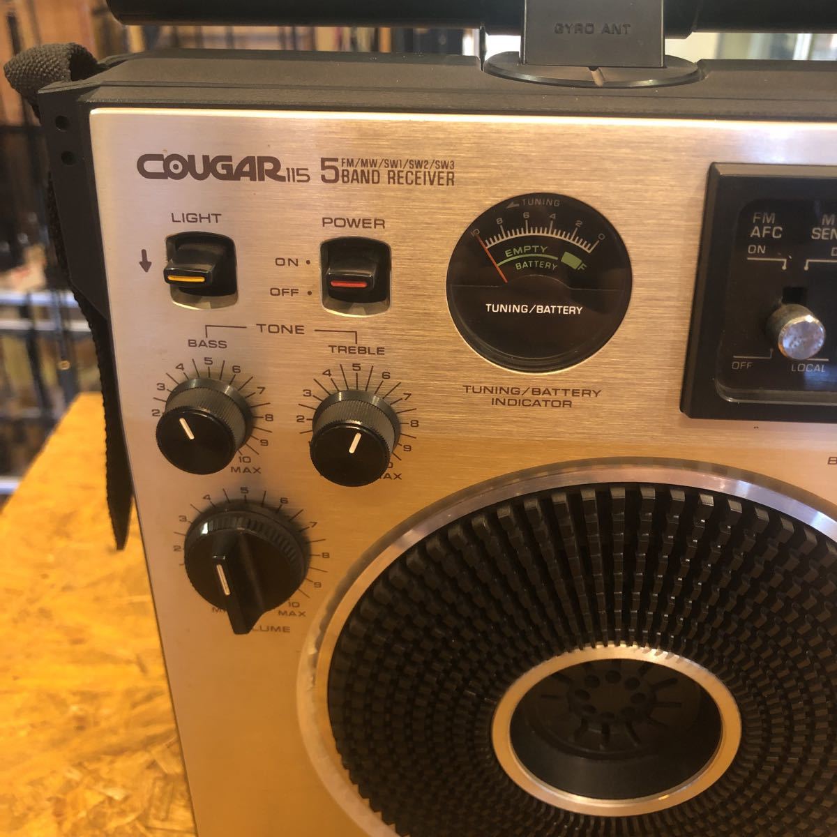 National Panasonic COUGAR115 RF-1150 ラジオ 5バンドレシーバー