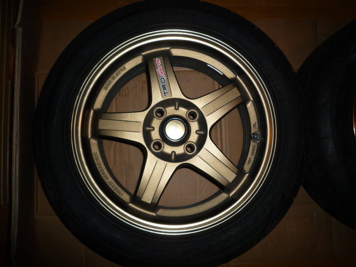レイズ　RAYS TRD SP T3 ブロンズ　6.5J　+40 PCD100　4穴 15インチ　四本