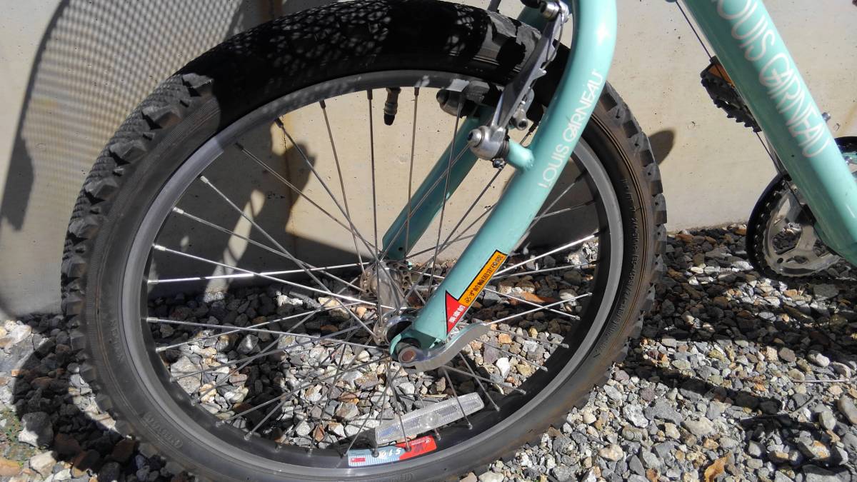 中古品 ● ルイガノ LGS J206 ● LOUIS GARNEAU 20インチ 子供 キッズ ジュニア 自転車 かご付き 分解発送可 直接渡し可