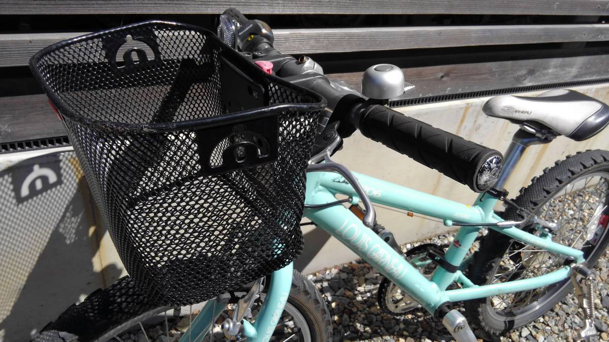 中古品 ● ルイガノ LGS J206 ● LOUIS GARNEAU 20インチ 子供 キッズ ジュニア 自転車 かご付き 分解発送可 直接渡し可