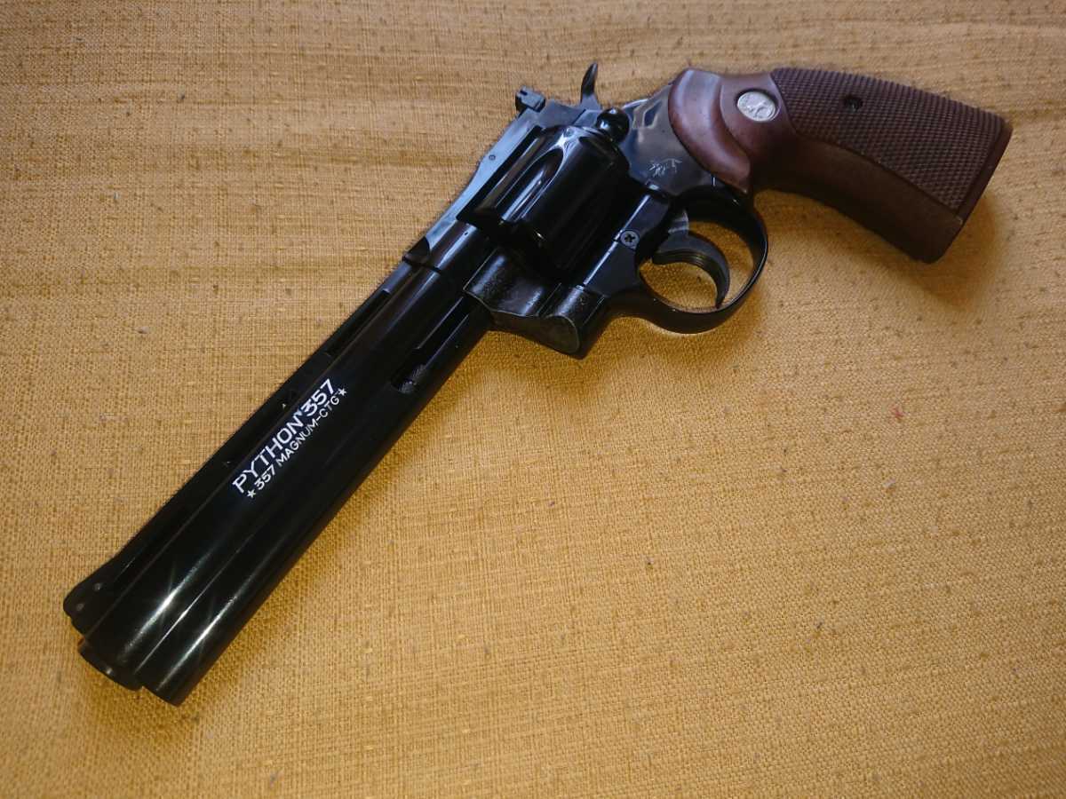 新作，HOT MGC コルトパイソン シリンダーストップ不調とネジ2個社外品 ほか良好(モデルガン)｜売買されたオークション情報、yahooの商品情報をアーカイブ公開 - オークファン モデルガン