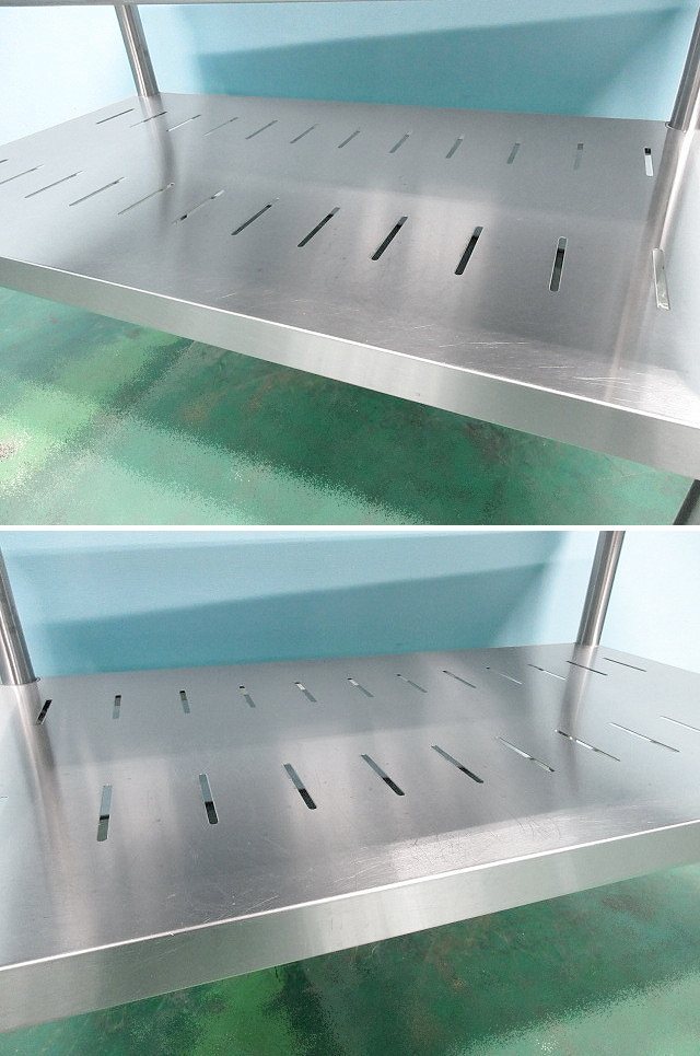 架台 作業台 W920xD600xH510 棚付き(固定) ワークテーブル ステンレス