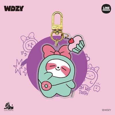 ITZY 公式 LINE FRIENDS WDZY リア アクリルキーホルダー アクリル