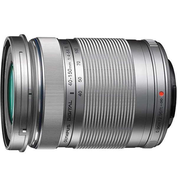 ○新品保管品/即決○OLYMPUS オリンパス 望遠ズームレンズ M.ZUIKO DIGITAL ED 40-150mm F4.0-5.6R SLV〇