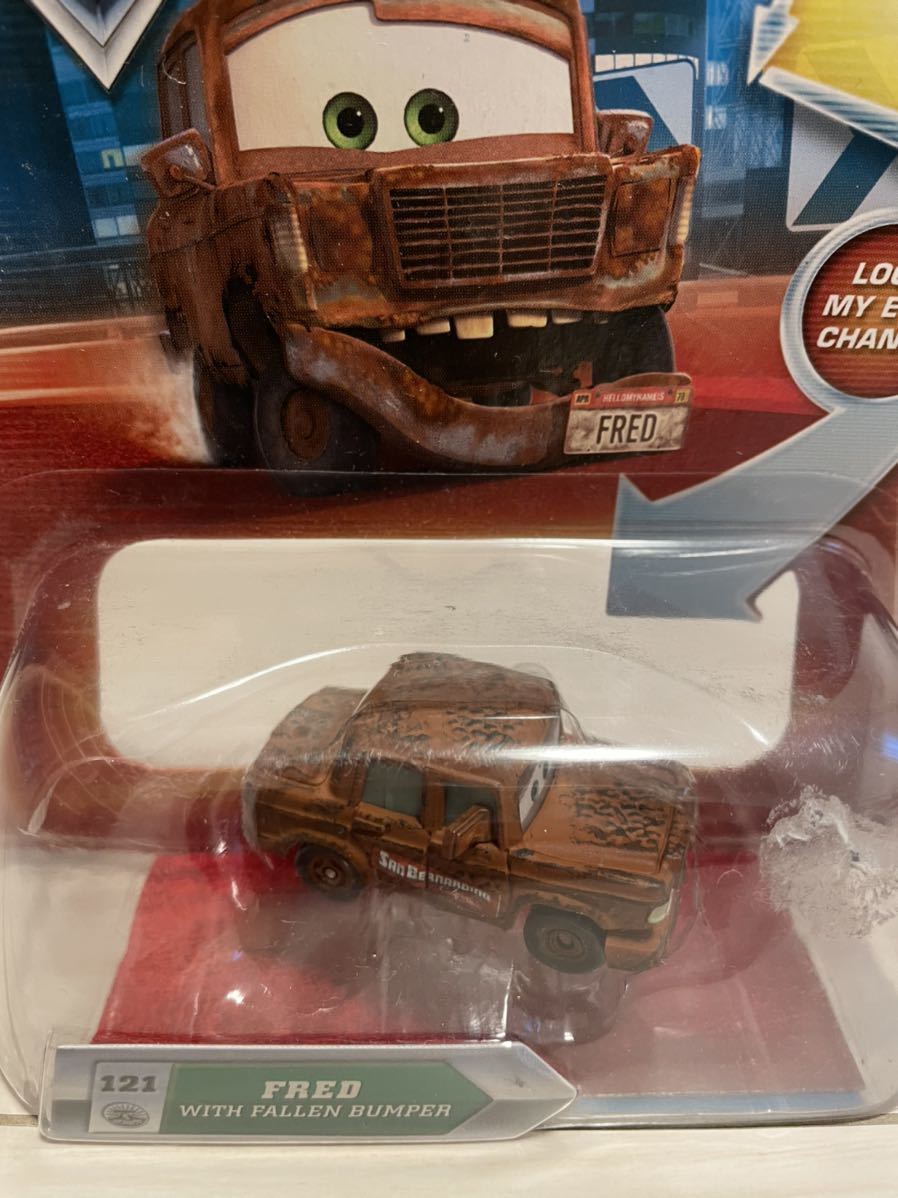 マテル カーズ キャラクターカー フレッド ミニカー Fred Mattel Cars ウィズ ファーレン バンパー Look My Eyes 目が動く チェイス カーズ 売買されたオークション情報 Yahooの商品情報をアーカイブ公開 オークファン Aucfan Com