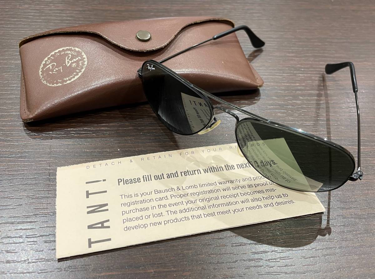 B&L 2026年最新Yahoo!オークション RAYBAN 1⁄10 12KGF size 