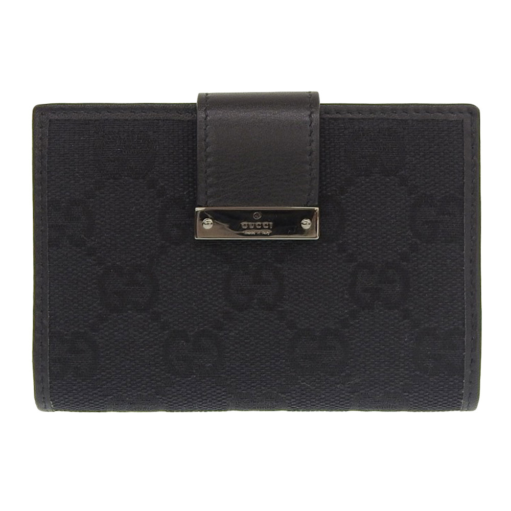 未使用 グッチ GUCCI 箱付 90年代イタリア製 GG柄 カードケース