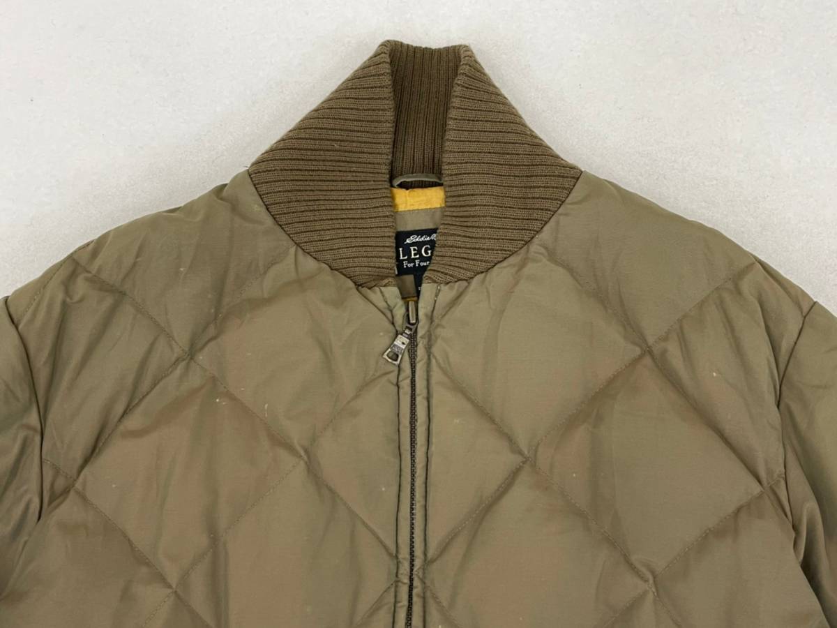 希少 Eddie Bauer 黒タグ後期 80s〜90s USA製 グースダウン 古着 80～90年代 エディーバウアー Eddie Bauer 黒タグ グースダウン