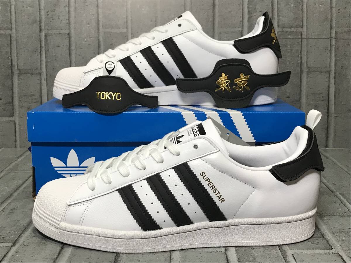 新品/箱付】生誕50周年コラボ！アディダス オリジナルス SUPERSTAR 