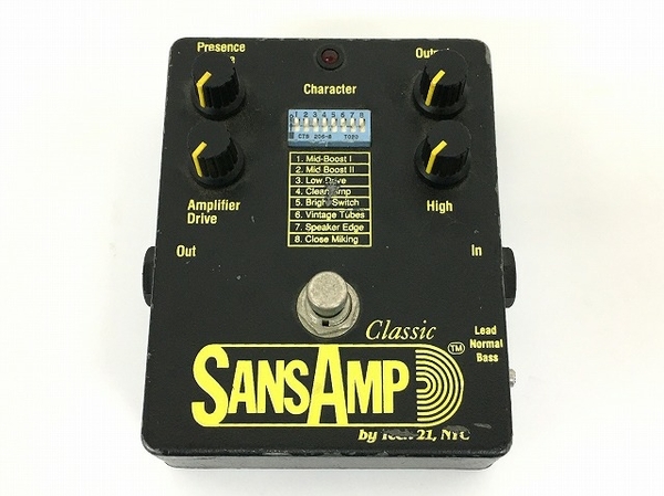 TECH 21 SANSAMP Classic 音響機器 ジャンク T5928454