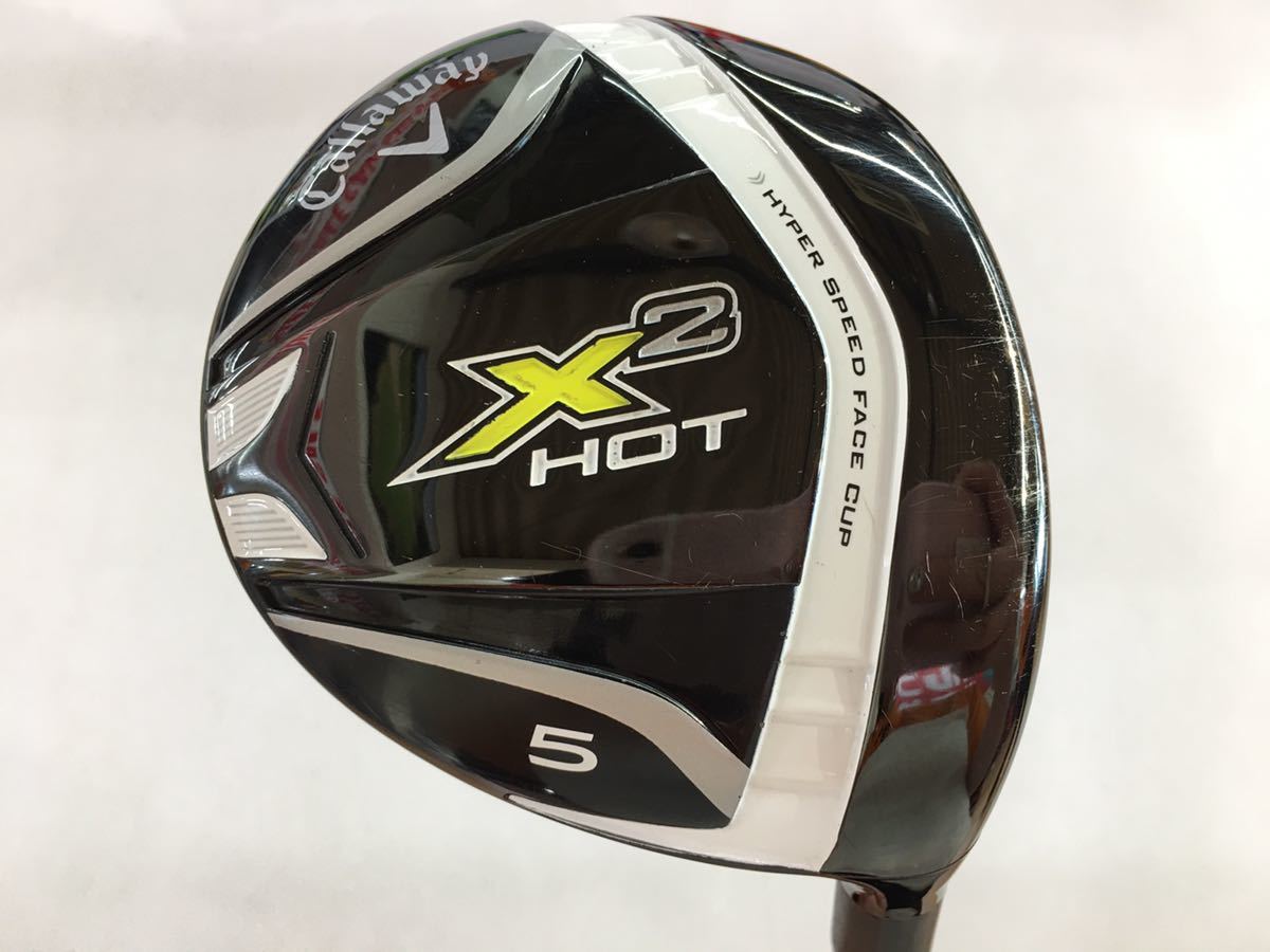FW/5W☆キャロウェイ☆X2 HOT☆19度☆flex:R☆42.25in☆D-2☆317g☆メンズ右☆即決価格☆