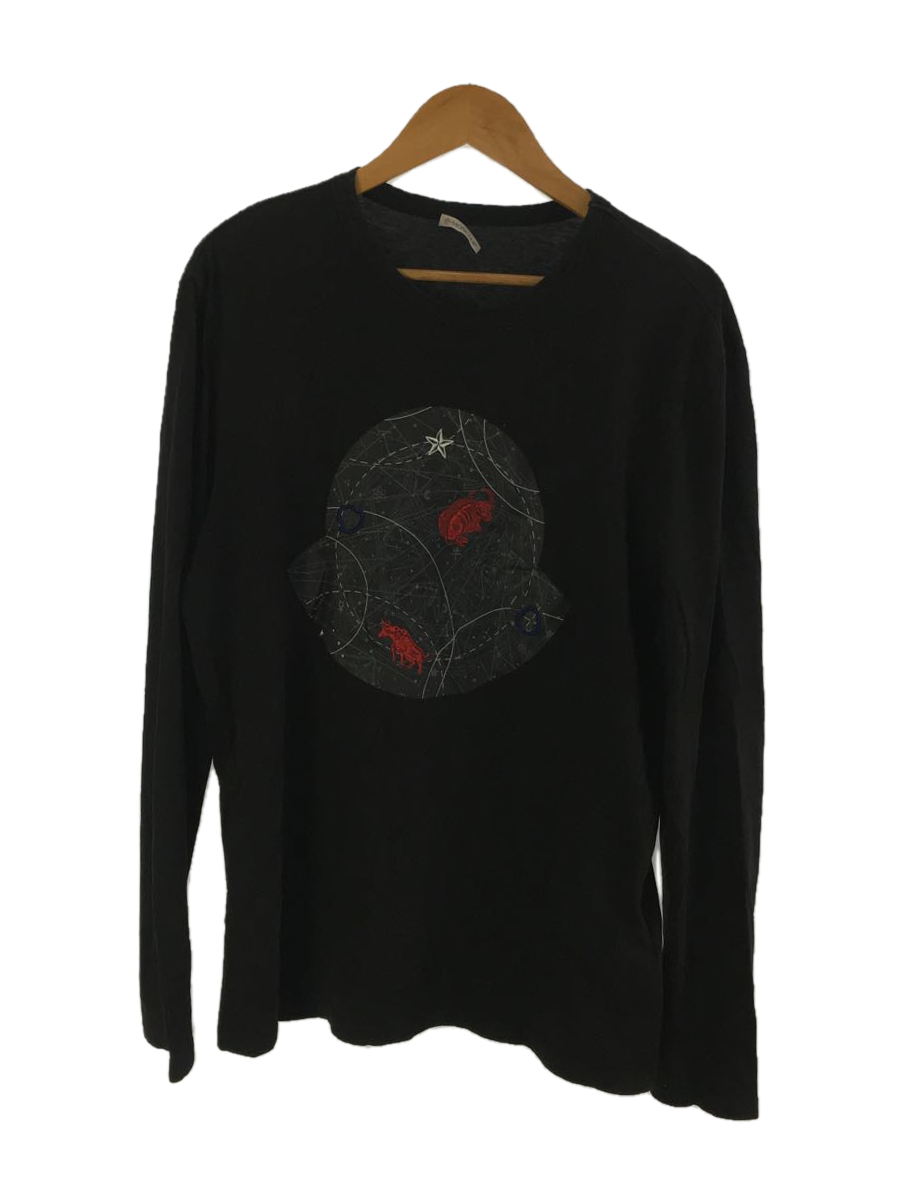 MONCLER◇MAGLIA T-SHIRT M/LUNGA/長袖Tシャツ/XL/コットン  