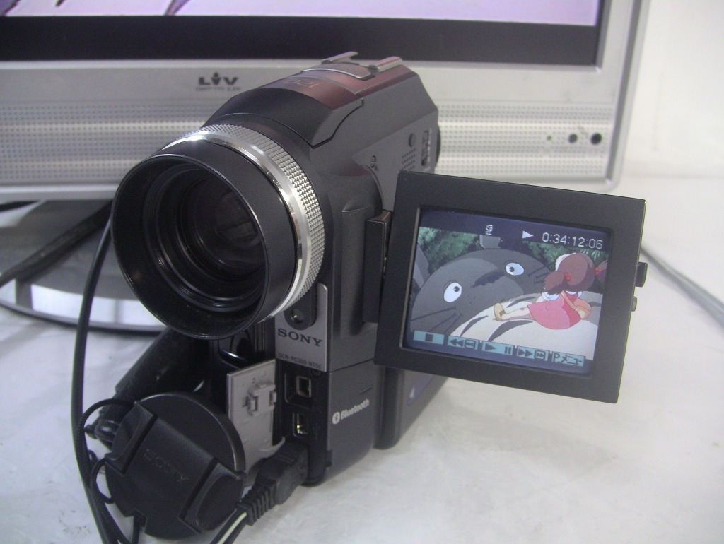 ダビングに！【動作確認済み】再生OK・録画OK SONY MiniDVビデオカメラ