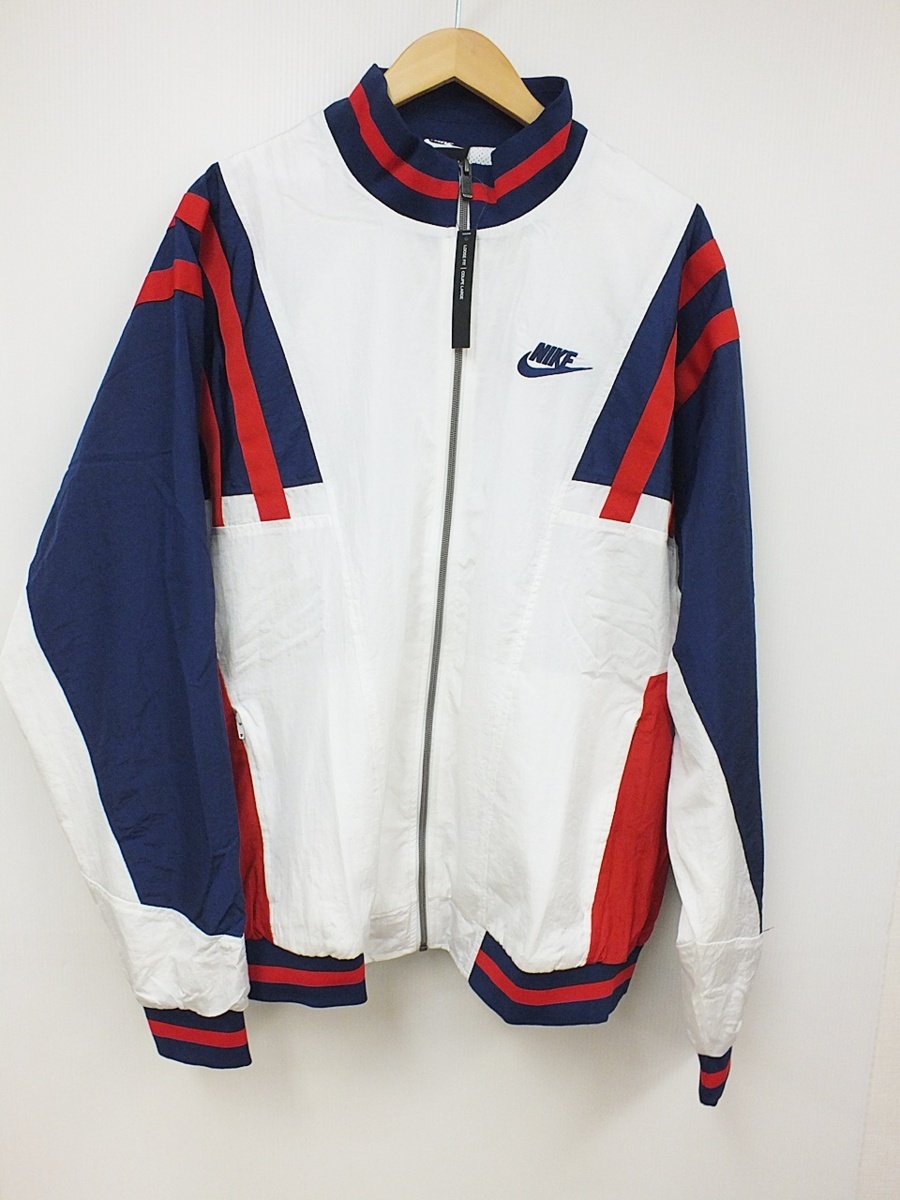 12B-310-078-1] 【美品】NIKE ナイキ ナイロン ジャケット CJ4921-100  