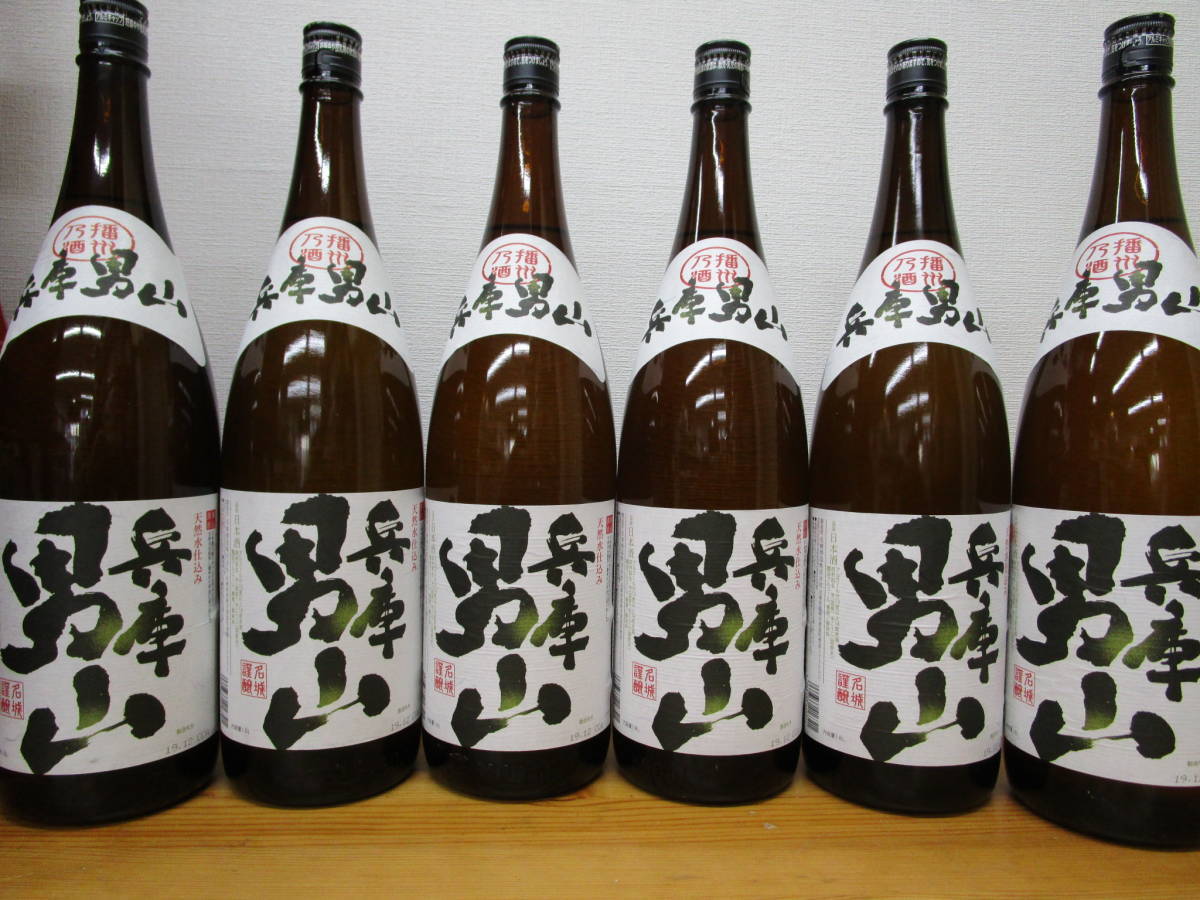 名城酒造 兵庫男山 日本酒 普通酒 1800ml×6本 食品 兵庫 男山 播州 お