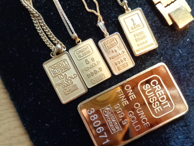 本物K18ピアス3点他24K,18K,fine gold999.9刻印含むエリザベス・リバティコインアクセサリー、純金箔など大量セット_3