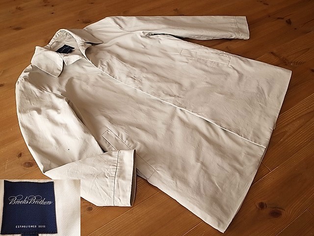 新作，低価 BROOKS BROTHERS ブルックスブラザーズ ベージュ コットン ステンカラー コート S(その他)｜売買されたオークション情報、yahooの商品情報をアーカイブ公開 - オークファン 男性用