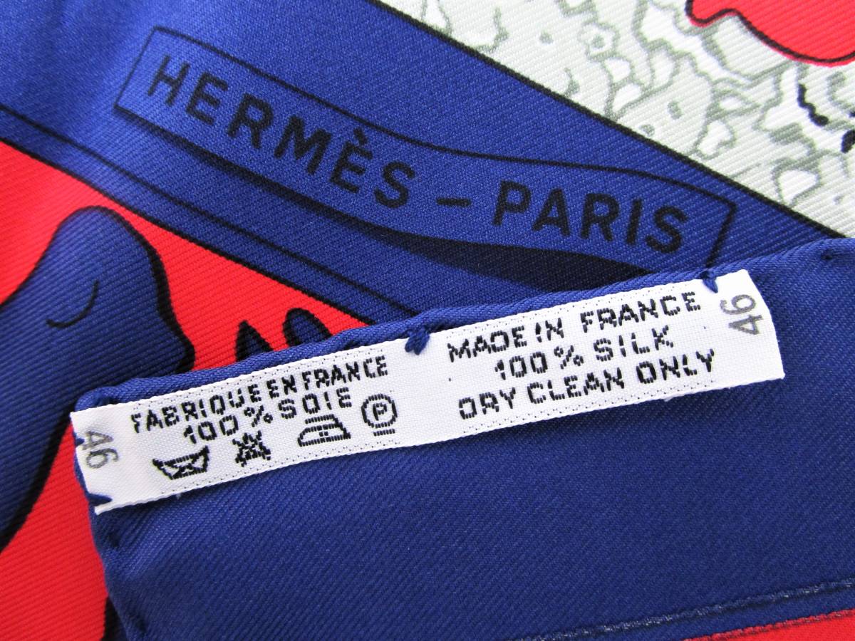 本物税込エルメス スカーフ 古き良きアメリカ【HERMES】 【公式通販】