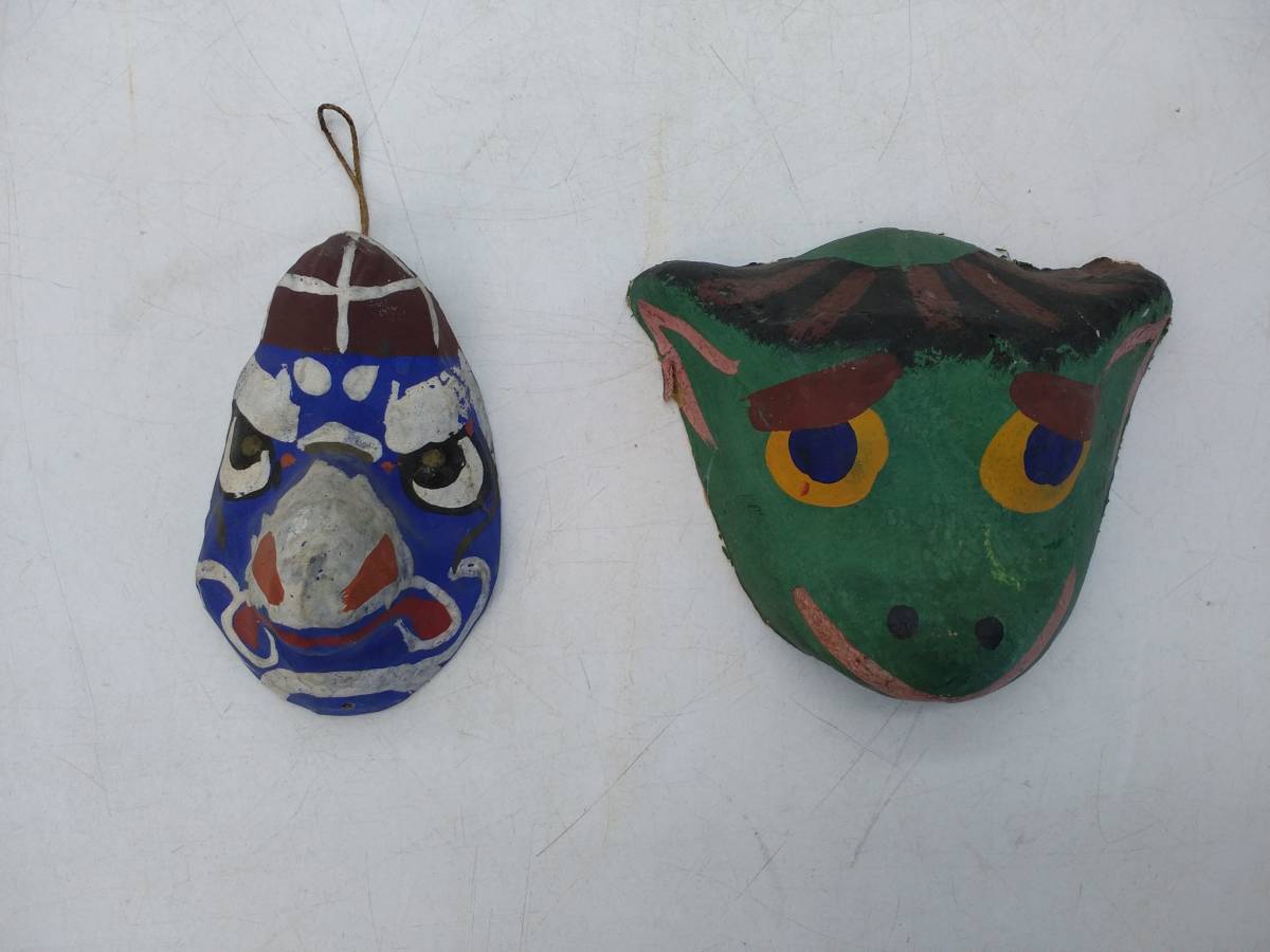 お面 11点 まとめ 般若 はんにゃ 鬼 狐 河童 カッパ タヌキ 狸 猿 サル 置物 インテリア 飾り ヴィンテージ 昭和レトロ 古道具 １ 和風 売買されたオークション情報 Yahooの商品情報をアーカイブ公開 オークファン Aucfan Com