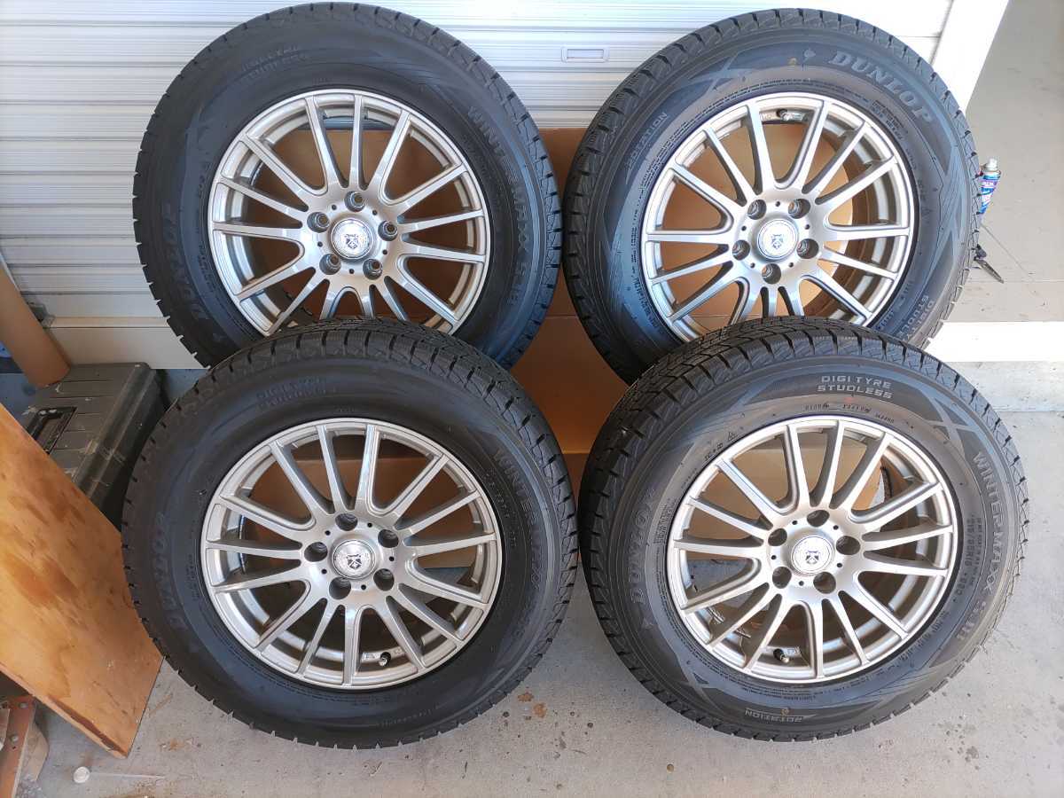 タイヤ・ホイール DUNLOP 215/65R16 WINTERMAXX SJ8 YWH150 SJ8 MAXX WINTER 215⁄65R16 98Qの通販 215／65R16 ダンロップ Dunlop