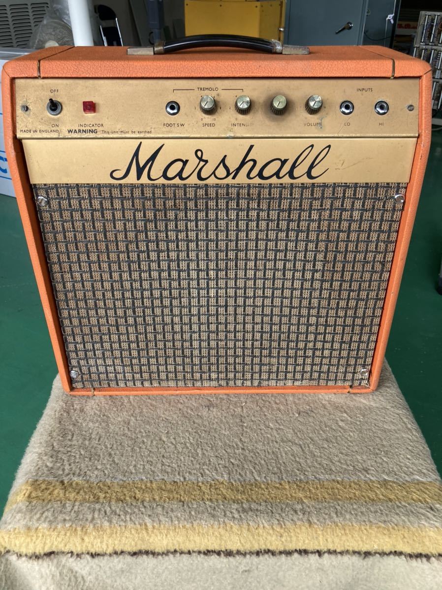  Vintage Marshall マーシャル コンボ アンプ マーキュリー 5w 1972 1973年製(マーシャル)｜売買されたオークション情報、yahooの商品情報をアーカイブ公開 - オークファン ギターアンプ