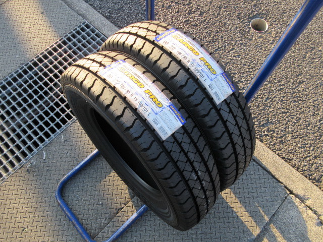 高品質，格安 グッドイヤー カーゴプロ １８５／８０Ｒ１５ １０３/１０１Ｌ ２本 ２０１７年製(中古品)｜売買されたオークション情報、yahooの商品情報をアーカイブ公開 - オークファン 15インチ