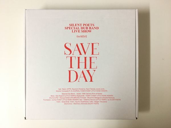 人気，送料無料 クラウドファンディング限定 Blu-ray+7inch+カセットテープ BOX SAVE THE DAY / SILENT POETS SPECIAL DUB BAND LIVE SHOW the MOVIE t(J-POP)｜売買されたオークション情報、yahooの商品情報をアーカイブ公開 - オーク J-POP