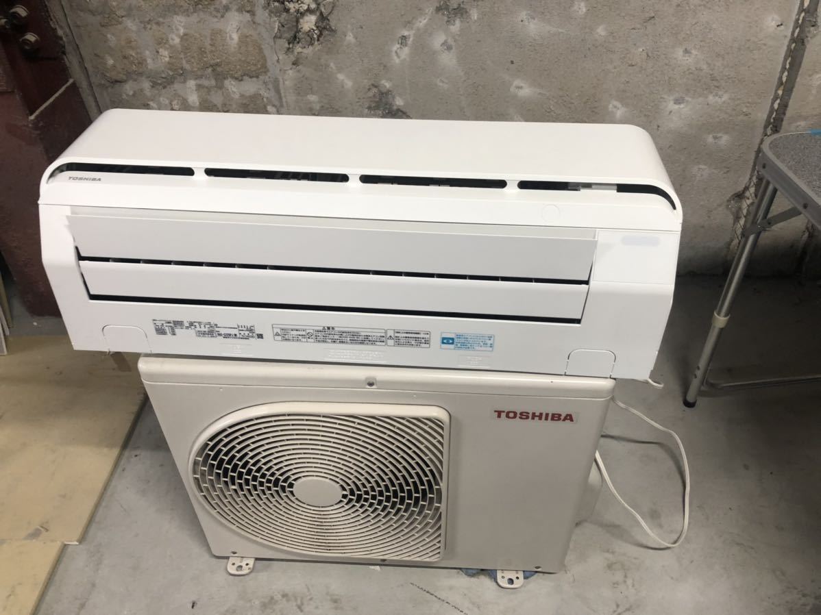 東芝2017年 6畳エアコン (ポンプダウン済)